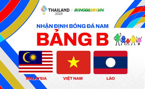 Nhận định Bảng B môn Bóng đá nam SEA Games 33: Đại chiến Việt Nam - Malaysia