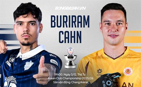 Nhận định Buriram vs CAHN (19h00 ngày 3/12): Trận cầu sinh tử