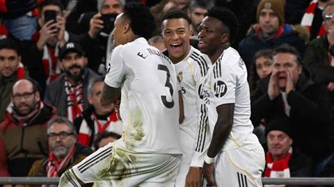 Alonso ca ngợi Kylian Mbappe sau cú đúp bàn thắng trước Bilbao