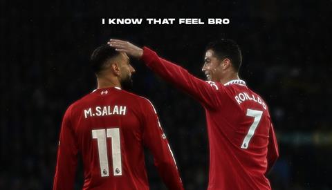 Mo Salah có giống Ronaldo không?