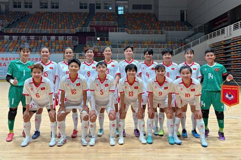 ĐT Futsal nữ Việt Nam chốt quân dự SEA Games 33