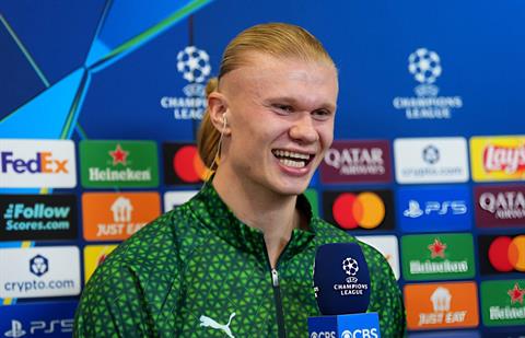 Erling Haaland chưa nghĩ đến việc phá kỷ lục ghi bàn