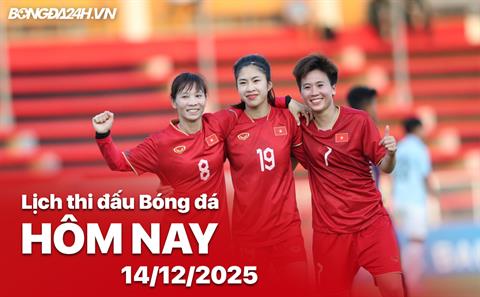 Lịch thi đấu, trực tiếp bóng đá hôm nay 14/12/2025: Crystal Palace vs Man City