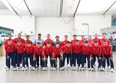 ĐT futsal Việt Nam lên đường sang Thái Lan dự SEA Games 33