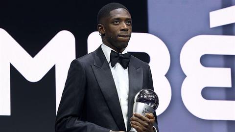 Dembele vượt Yamal và Mbappe để giành giải FIFA The Best