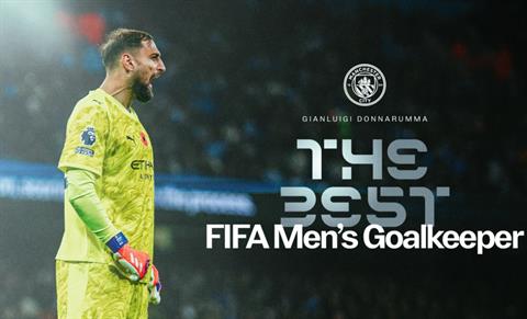Donnarumma tự hào với danh hiệu Thủ môn nam xuất sắc nhất FIFA 