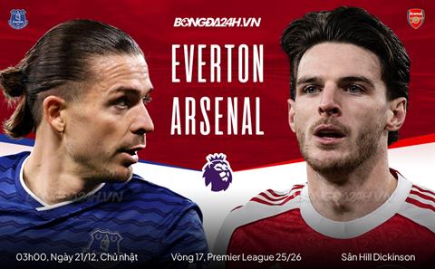 Nhận định Everton vs Arsenal (03h00 ngày 21/12): Đón người cũ Arteta ở nhà mới