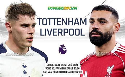 Nhận định Tottenham vs Liverpool (0h30 ngày 21/12): Chờ đội khách vượt khó