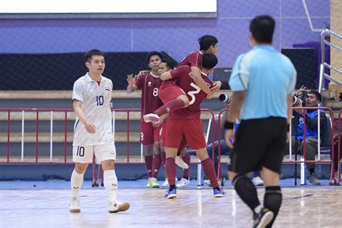 Bóng đá Thái Lan trắng tay toàn tập ở SEA Games 33