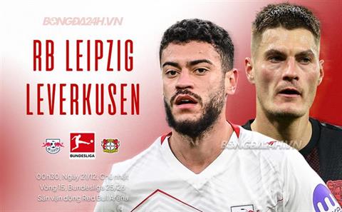 Nhận định Leipzig vs Leverkusen (0h30 ngày 21/12): Chờ mưa bàn thắng