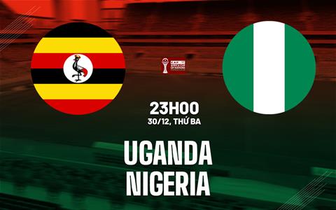 Nhận định bóng đá Uganda vs Nigeria 23h00 ngày 30/12 (AFCON 2025)