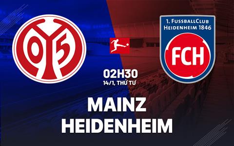 Nhận định bóng đá Heidenheim vs Koln 21h30 ngày 10/1 (Bundesliga 2025/26)