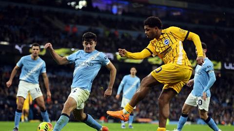 HLV Brighton bất bại trước Pep Guardiola