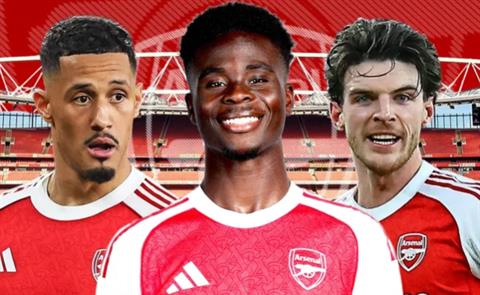 Bảng lương mới nhất của Arsenal sau khi Bukayo Saka gia hạn hợp đồng