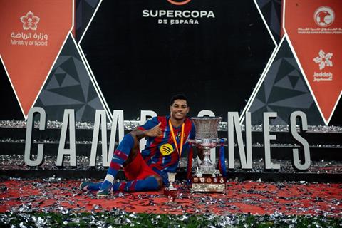 Marcus Rashford lên tiếng sau danh hiệu đầu tiên cùng Barcelona