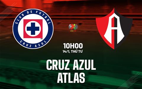 Nhận định bóng đá Cruz Azul vs Atlas 10h00 ngày 14/1 (VĐQG Mexico 2025/26)