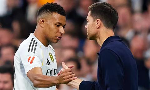 Mbappe gửi lời tri ân đến HLV Xabi Alonso