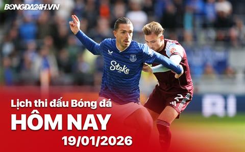 Lịch thi đấu, trực tiếp bóng đá hôm nay 19/01/2026: Brighton vs Bournemouth