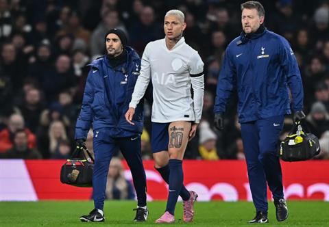 Richarlison nghỉ thi đấu 2 tháng, lỡ derby Bắc London