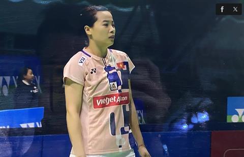 Thùy Linh thua tay vợt số 1 Trung Quốc