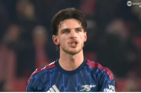 Declan Rice chỉ trích màn trình diễn của Arsenal trước Nottingham 