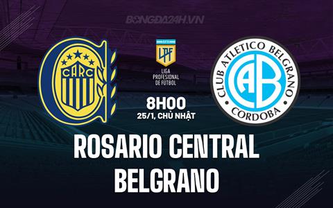 Nhận định Rosario Central vs Belgrano 8h00 ngày 25/1 (VĐQG Argentina 2026)