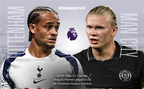 Nhận định Tottenham vs Man City (23h30 ngày 1/2): Man xanh mất điểm?