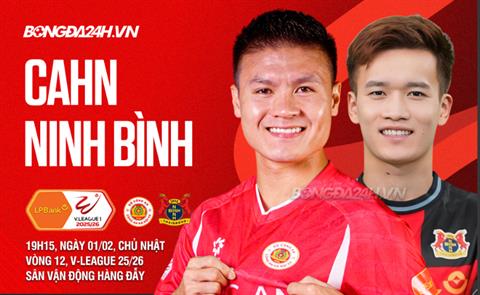 Nhận định CAHN vs Ninh Bình (19h15 ngày 1/2): Cuộc chiến của ông lớn