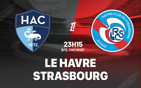 Nhận định bóng đá Le Havre vs Strasbourg 23h15 ngày 8/2 (Ligue 1 2025/26)