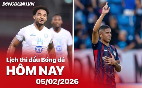 Lịch thi đấu, trực tiếp bóng đá hôm nay 05/02/2026: Nam Định vs Johor DT