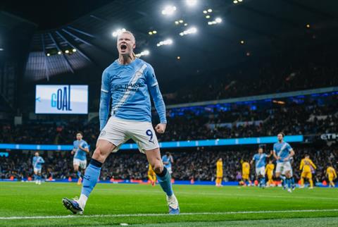Erling Haaland cán cột mốc ấn tượng mới tại Manchester City