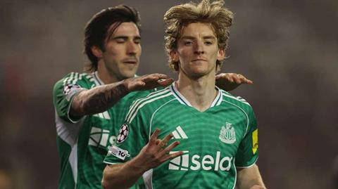 Newcastle đại thắng, Gordon lập kỳ tích ở Champions League