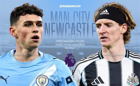 Nhận định Man City vs Newcastle (03h00 ngày 22/2): Tận dụng thời cơ