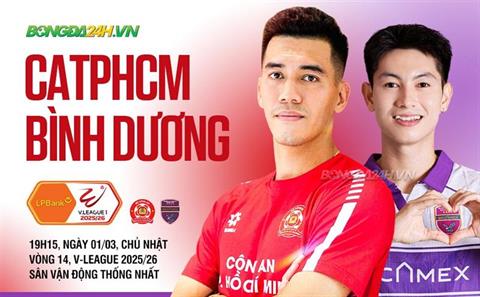 Nhận định CATPHCM vs Becamex TPHCM (19h15 ngày 1/3): Mệnh lệnh 3 điểm
