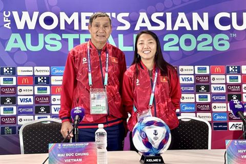 HLV Mai Đức Chung và ĐT nữ Việt Nam nỗ lực vì mục tiêu World Cup