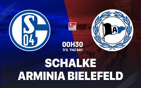Nhận định Schalke vs Arminia Bielefeld 0h30 ngày 7/3 (Hạng 2 Đức 2025/26)