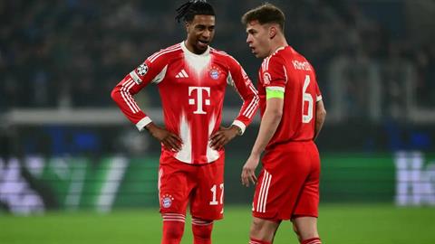 Kimmich và Olise có nguy cơ bị treo giò thêm vì cố ý câu thẻ vàng