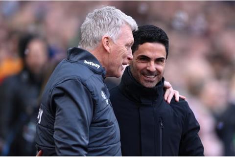 Arteta bày tỏ sự ngưỡng mộ sâu sắc dành cho ông thầy cũ David Moyes
