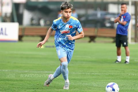 Moric lần đầu góp mặt cùng U23 Việt Nam