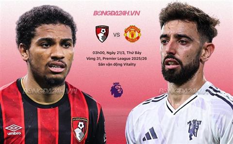 Nhận định Bournemouth vs MU (3h00 ngày 21/3): Vượt khó được không?