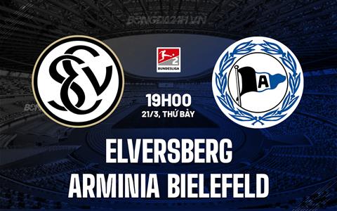 Nhận định Elversberg vs Arminia Bielefeld 19h00 ngày 21/3 (Hạng 2 Đức 2025/26)