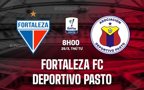 Nhận định Fortaleza CEIF vs Deportivo Pasto 8h00 ngày 25/3 (VĐQG Colombia 2026)