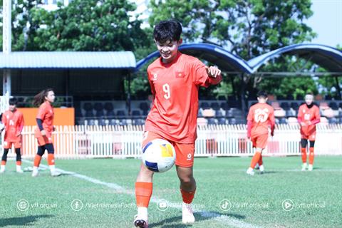 U20 nữ Việt Nam sẵn sàng cho thử thách châu Á