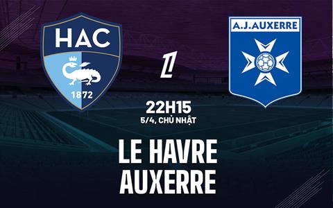 Nhận định bóng đá Le Havre vs Auxerre 22h15 ngày 5/4 (Ligue 1 2025/26)