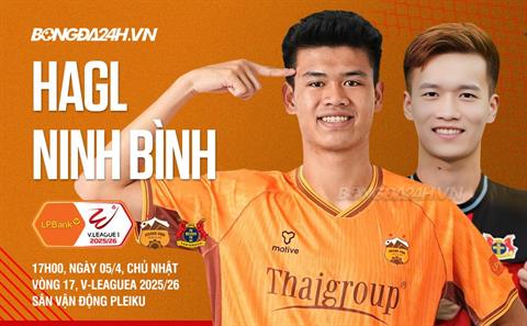 Nhận định HAGL vs Ninh Bình (17h00 ngày 5/4): Khách sẽ có quà?