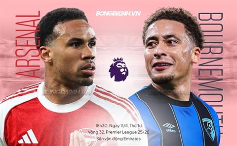 Nhận định Arsenal vs Bournemouth (18h30 ngày 11/4): Không dễ thắng cách biệt