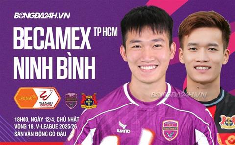 Nhận định Becamex TPHCM vs Ninh Bình (18h00 ngày 12/4): Không dễ cho đội khách