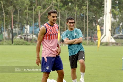 Hoàng Hên và Hà Nội FC hưng phấn trước thềm đấu Becamex TP.HCM