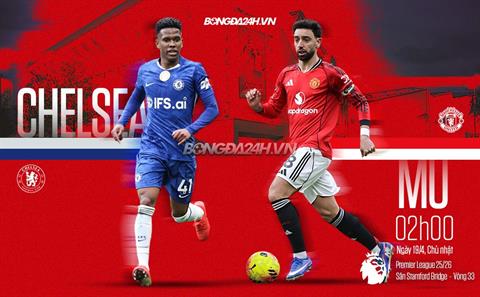 Nhận định Chelsea vs MU (02h00 ngày 19/4): Trận chiến sống còn