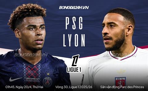 Nhận định PSG vs Lyon (1h45 ngày 20/4): Không dễ thắng cách biệt
